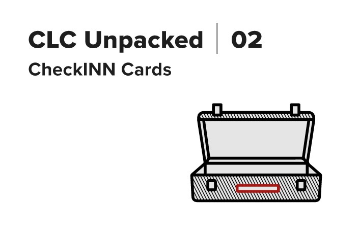 CLC Unpacked CheckINN cards.